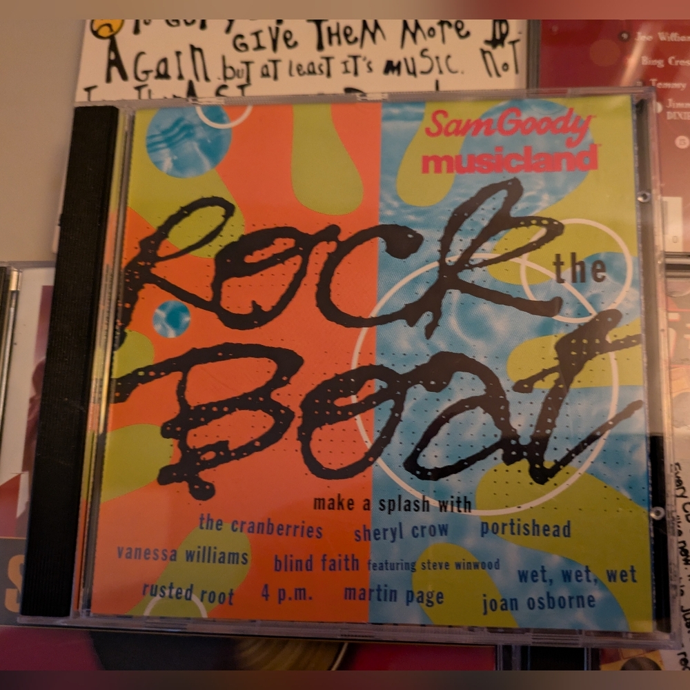 2/$18 1995 "Rock the Boat" Music Compilation CD